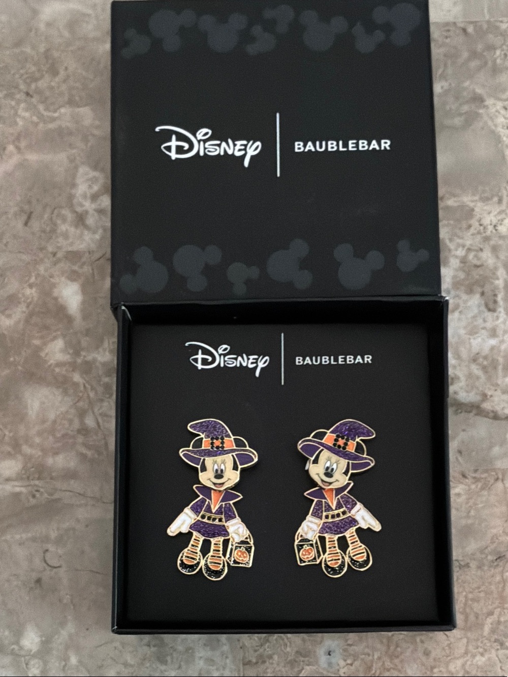 Disney BaubleBar Halloween Minnie Witch Earrings